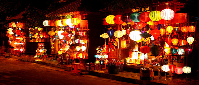A romantic Lantern Festival